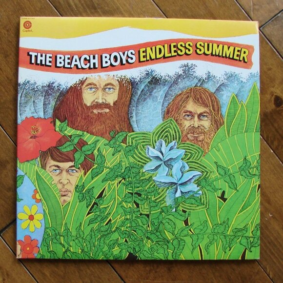 The Beach Boys Endless Summer Vinyl Record LP 1974 RARE with Poster Excellent!! - Picture 1 of 9